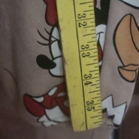 K9 New 1-piece kid's Hoodie Pj's fleece lined authentic Disney Minnie Mouse - Picture 6 of 6